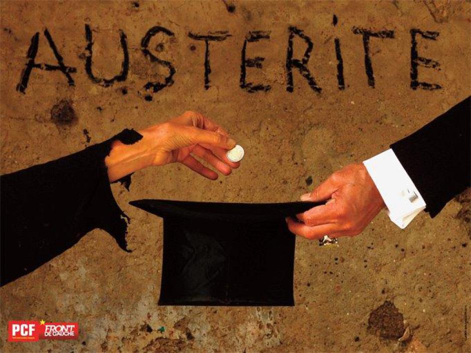 Affiche - Austérité ( Claude Baillargeon )